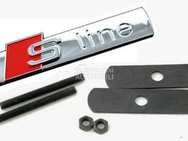 S line za prednju resetku za Audi 