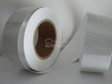 Reflektujuća traka bela 25m