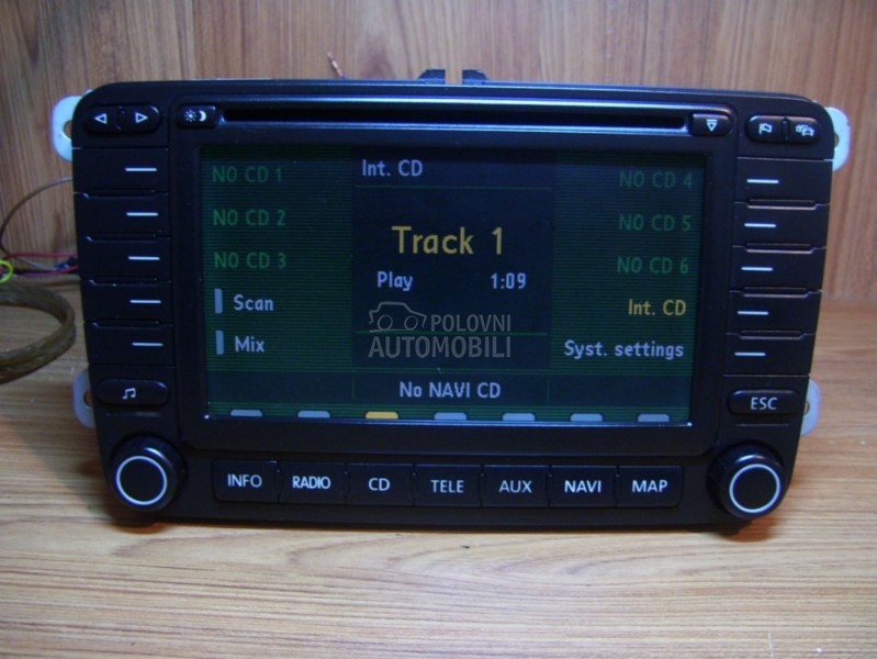 Skoda Fabricki cd navi