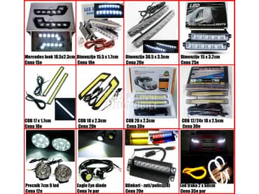 Dnevna svetla vise modela