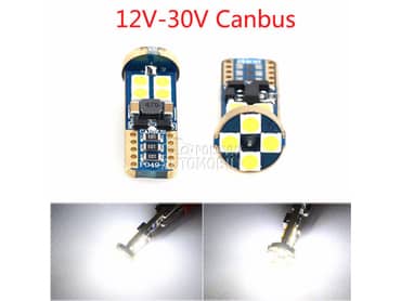 Led diode T10 CANBUS Gold