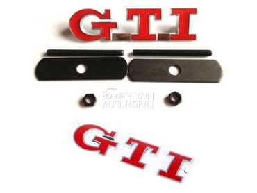 GTI znakovi komplet za Volkswagen 