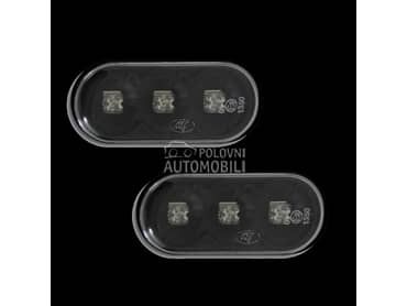 Kristalni i LED bocni mig za Audi 