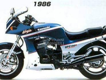 KAWASAKI GPZ 750 , 1986 GOD.