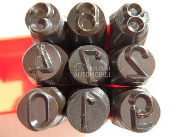 Brojevi za ukucavanje 6MM