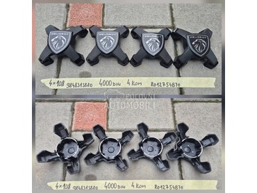 Ratkapne peugeot 16" Bez rupa