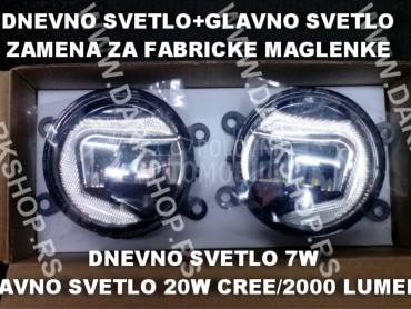 led dnevno svetlo sa maglenkom