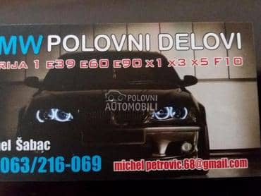 Delovi za BMW 530