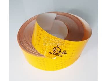 Reflektujuca traka zuta  