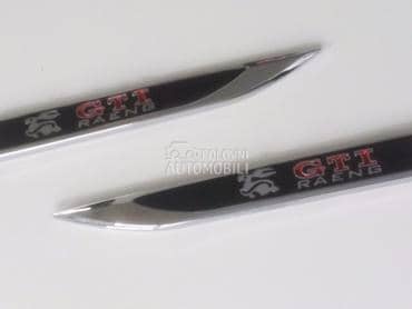GTI znakovi za krila za Volkswagen 