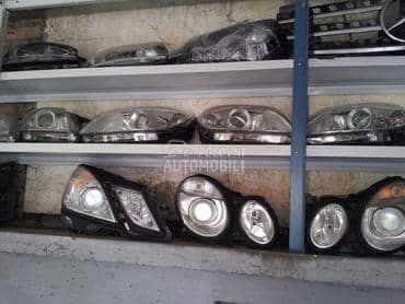 Branici, haube, maske, farovi za Mercedes Benz E 250