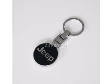 Auto privezak kozni za Jeep 