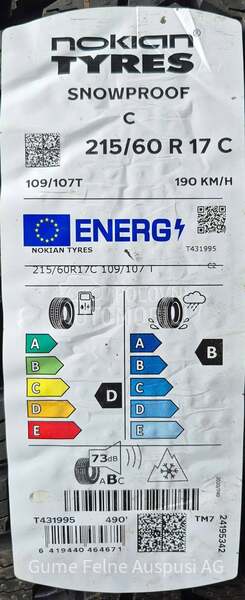 Nokian 215/60 R17 Zimska