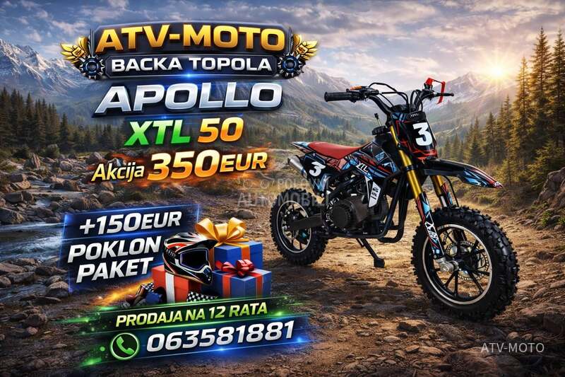 Apollo 125 i 150cc 300e poklona
