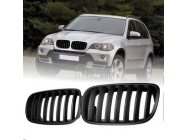 Crne Maske bubrezi X5 E70 X6 za BMW X5, X6 od 2007. do 2014. god.